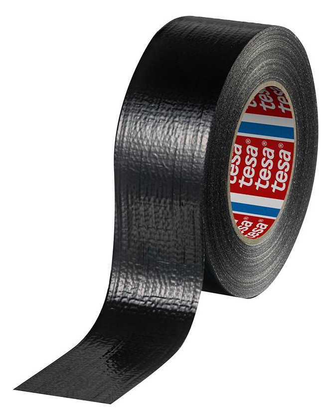 Bild tesa Duct Tape, 50mx50mm, mit recyceltem Träger, schwarz-0