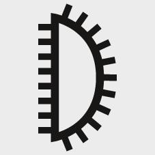 Bild Werkstattfeile DIN7261E halbrund spitz 200mm Hieb 2 PFERD-2