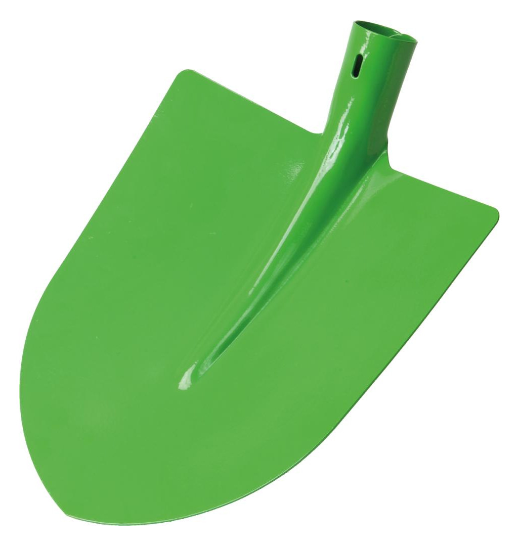 Bild Frankfurter Schaufel 260mm Stahl grün o. Stiel Floraworld-0