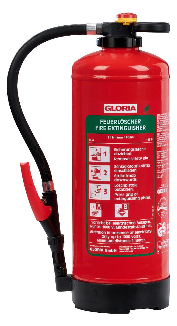 Bild Schaum-Aufladelöscher SKA+9PRO fluorfrei Brandklasse A und B - GLORIA-0