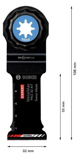 Bild HM-Tauchsägeblatt EXPERT PAIZ 32 AIT Bos ch VE à 10 Stück StarlockPlus - BOSCH-3