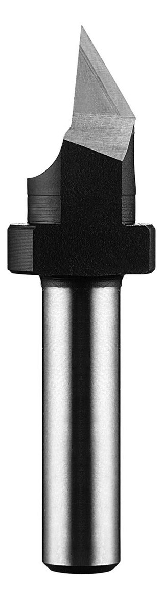 Bild Schriftenfräser Z1 Einschnitt HM D=11 B=10 G=60 H=55 - Festool-1