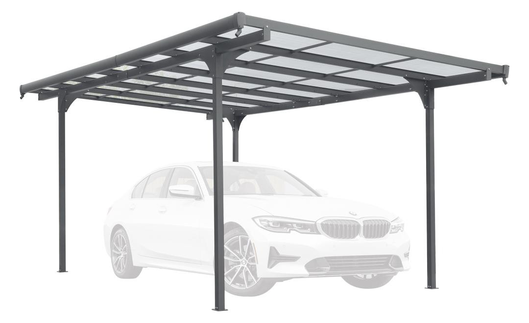 Bild Carport 6M mit 6 mm Patten 299 x 496 x 2 10/226 cm - n.a.-0