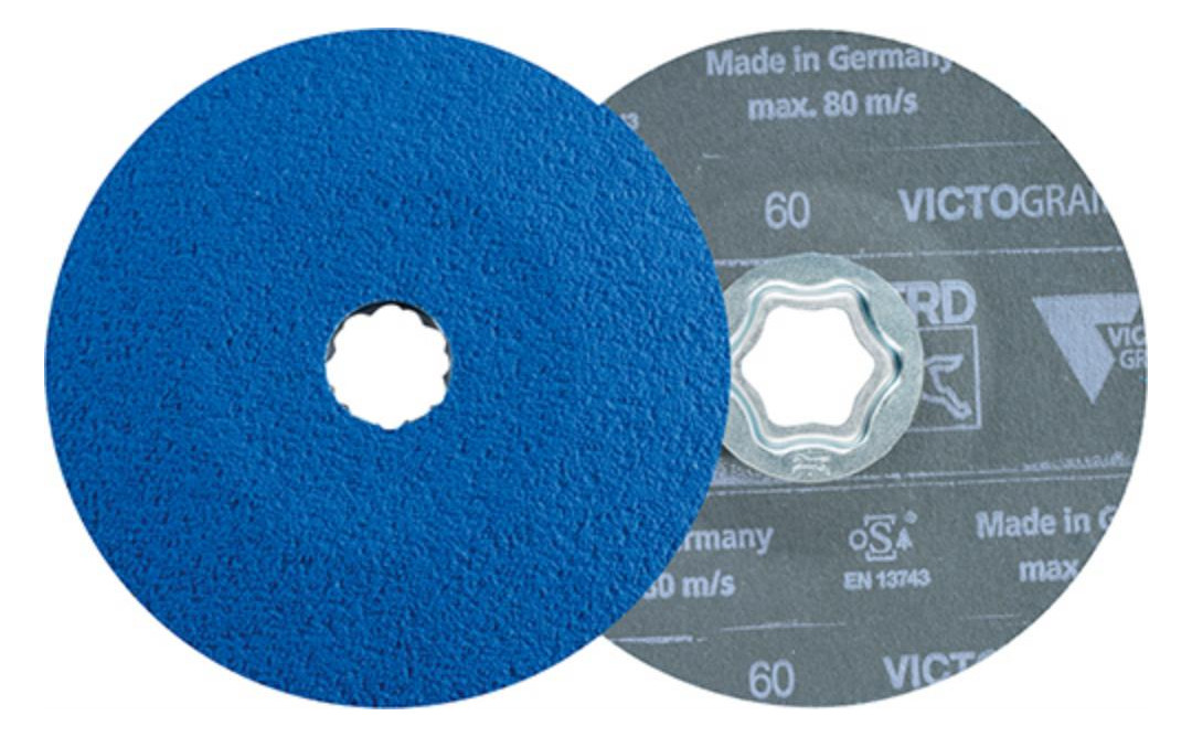 Bild Fiberschleifscheibe CC-FS 125mm INOX-STE EL VICTOGRAIN K 60+ Pferd-0