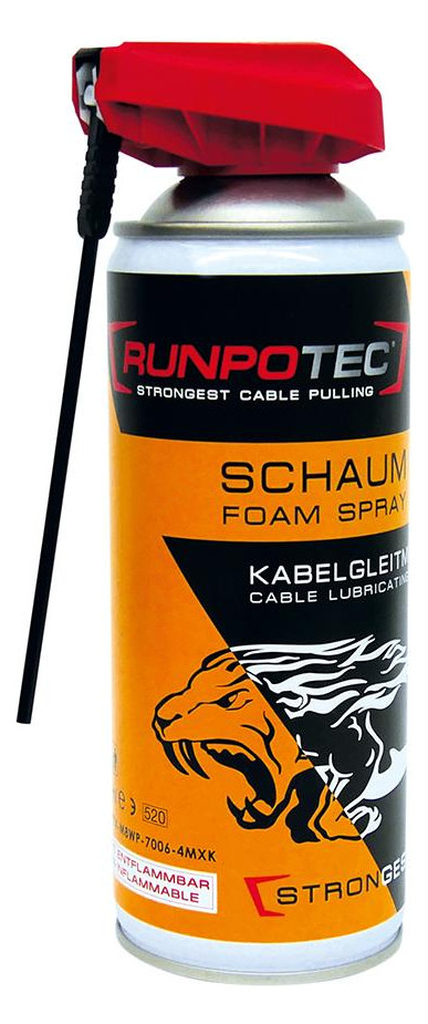 Bild Kabelgleitmittel Schaum 400ml Runpotec-0