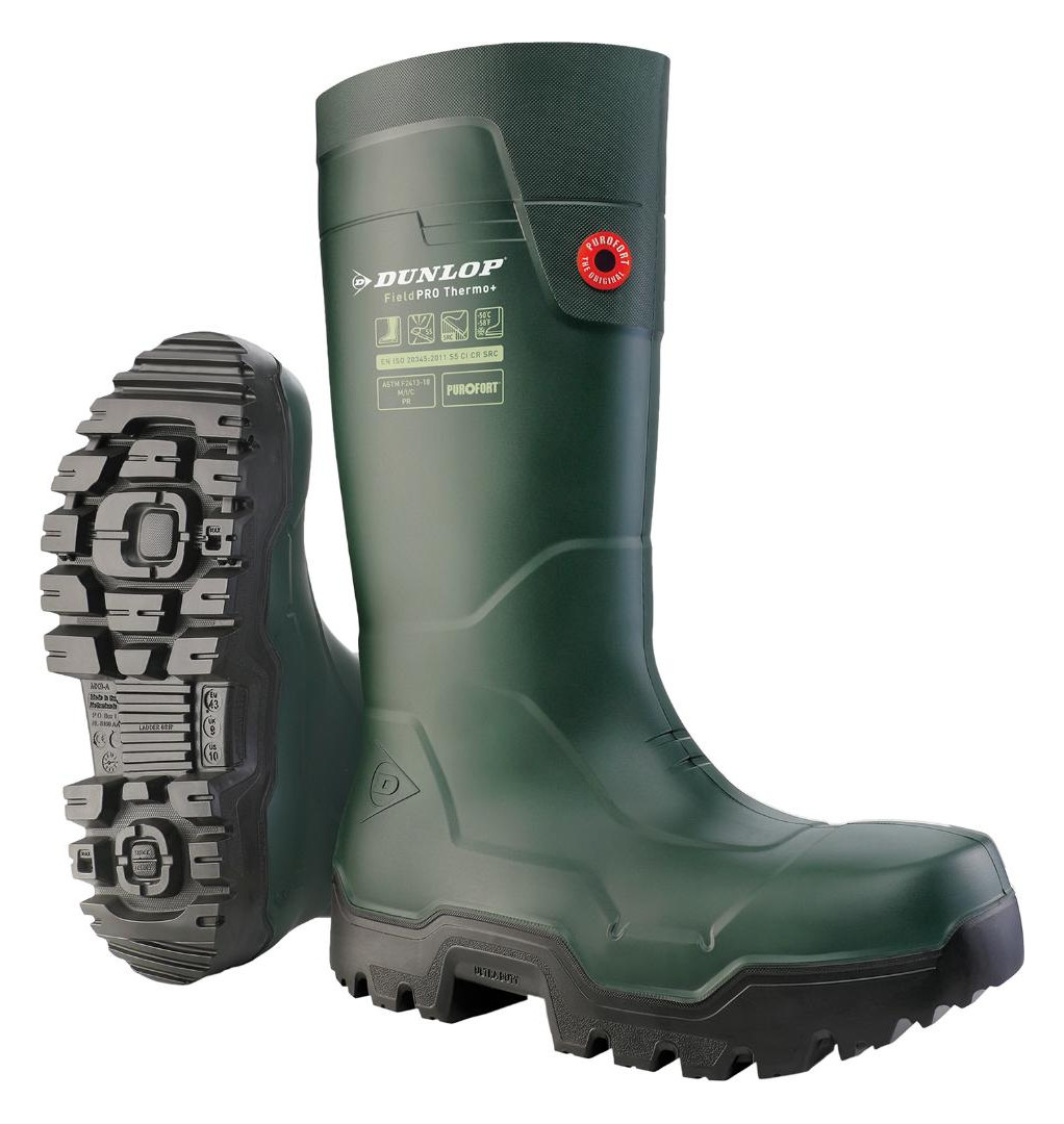 Bild FieldPro Thermo + Green, CI CR SR F0 LG, S5L, Gr. 41 Purofort - DUNLOP-0