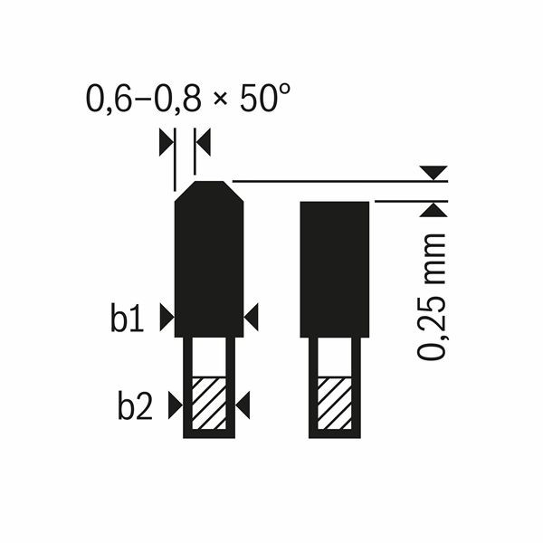 Bild HM-Kreissägeblatt 210x2,6/1,8x30 54Z Bos ch VE à 1 Stück Expert for Aluminium - BOSCH-5