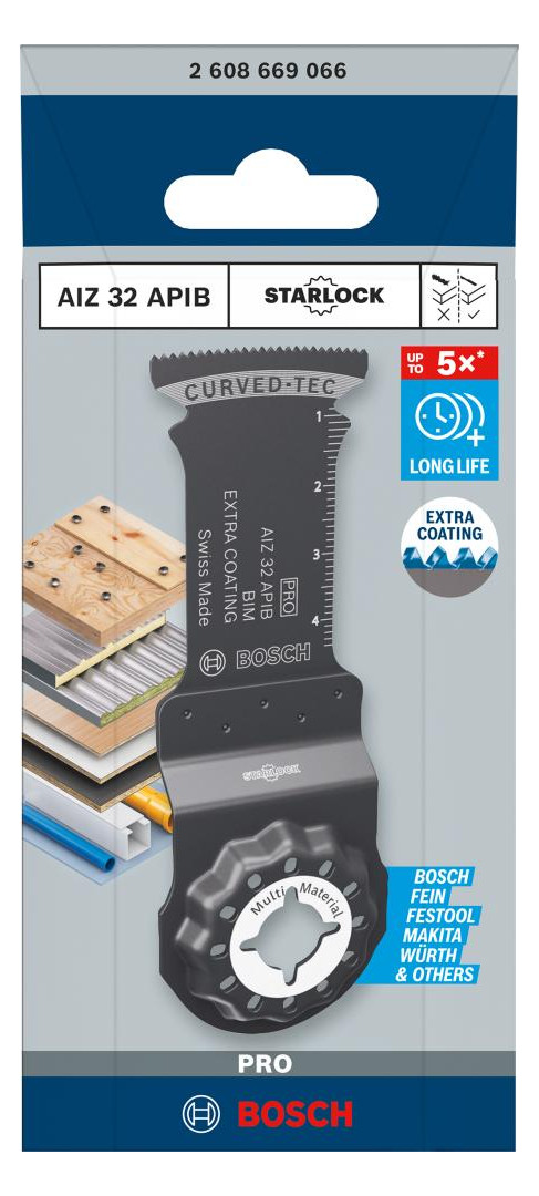 Bild Tauchsägeblatt BiM 32x50mm, AIZ 32 APIB Starlock 5-tlg. BOSCH-1