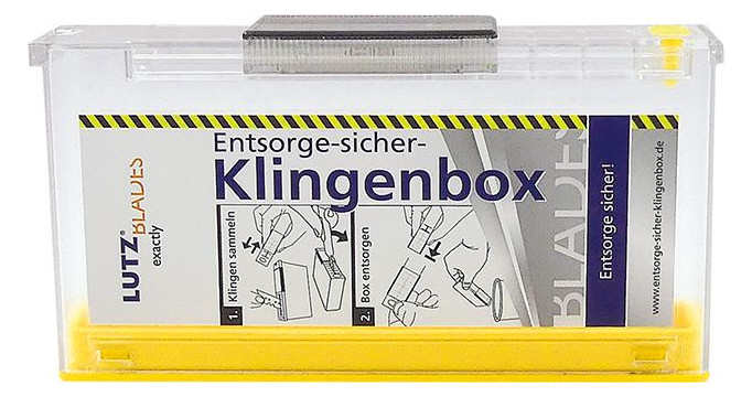 Bild Sicherheits-Klingenbox 120x65x25mm LUTZ BLADES - n.a.-0