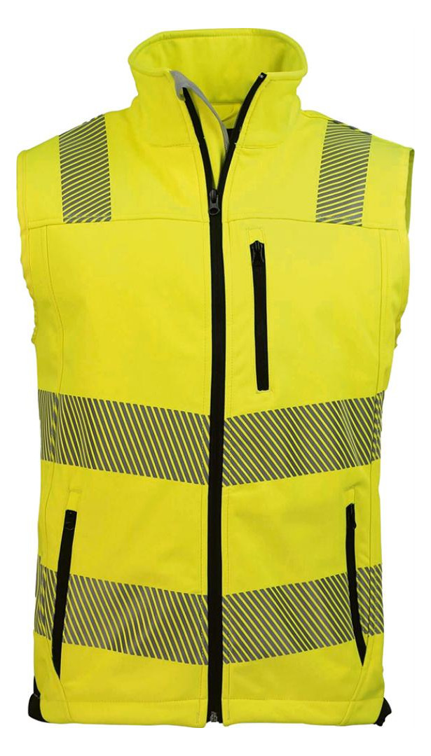 Bild Warnweste, Gr. 3XL gelb/schwarz Gr. 3XL - n.a.-0