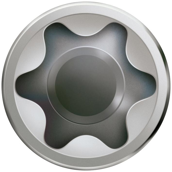 Bild Terassenschraube ALU Zylinderkopf 5x48mm,Fixgw,Innensechsrund T25,ER A2 - SPAX-2