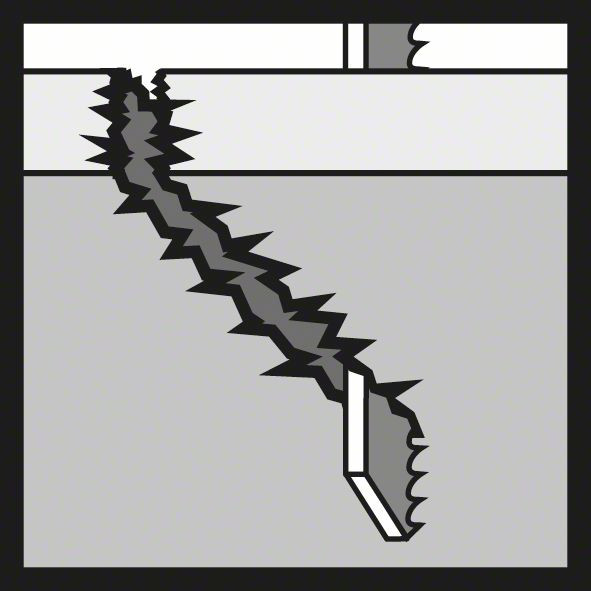 Bild Stichsägeblatt T 130 RIFF Bosch VE à 3 Stück Special for Ceramics-3