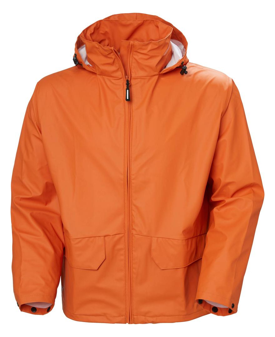 Bild RegenjackeVoss,PU-Stretch orange, Gr. L - Helly Hansen-0