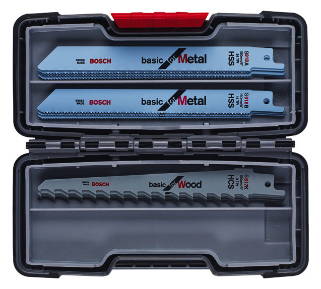 Bild Säbelsägeblatt-Set Bosch 15-teilig Basic for Wood and Metal-0