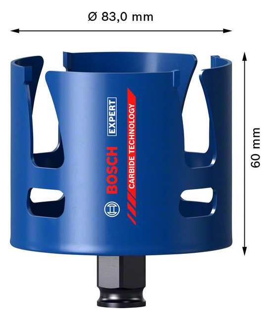 Bild Lochsäge EXPERT 83mm Bosch Carbide Const ruction Material EXPERT Bosch-3
