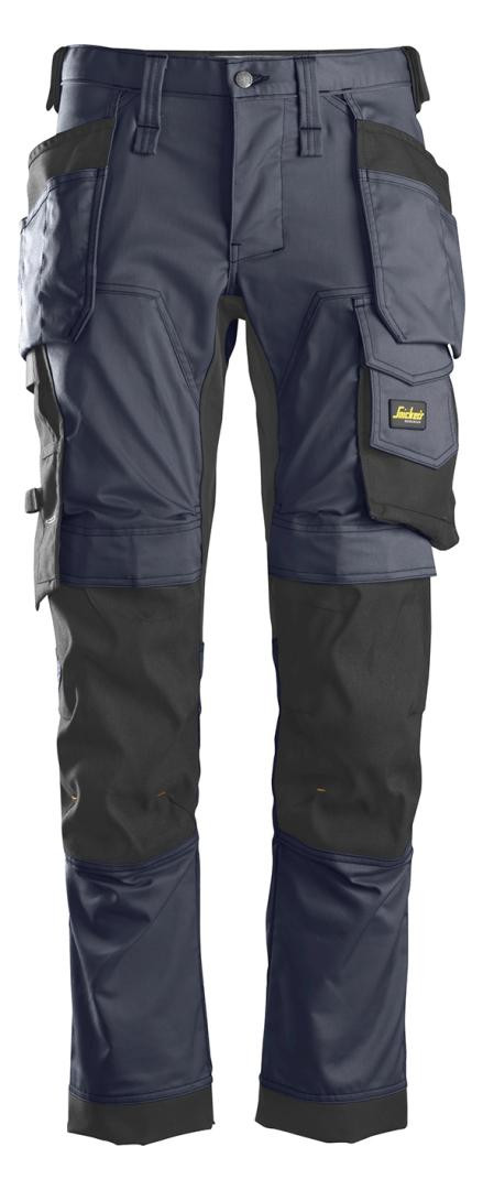 Bild AW Stretch Hose mit HP 58, navy-schw Sni ckers Snickers - SNICKERS WORKWEAR-0