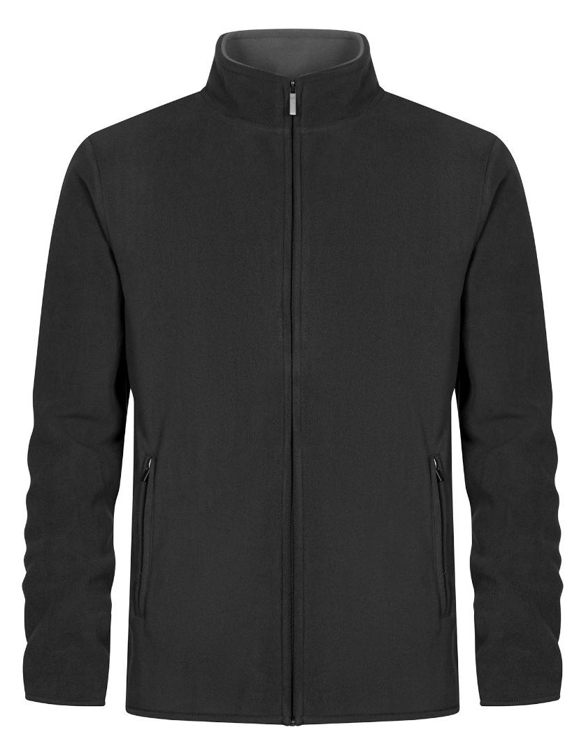 Bild Fleecejacke, charcoal-grey, Gr. M - Promodoro-0