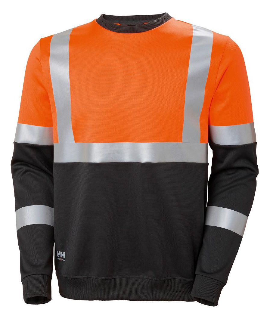 Bild Warn-Sweatshirt, orange, Gr. M - n.a.-0