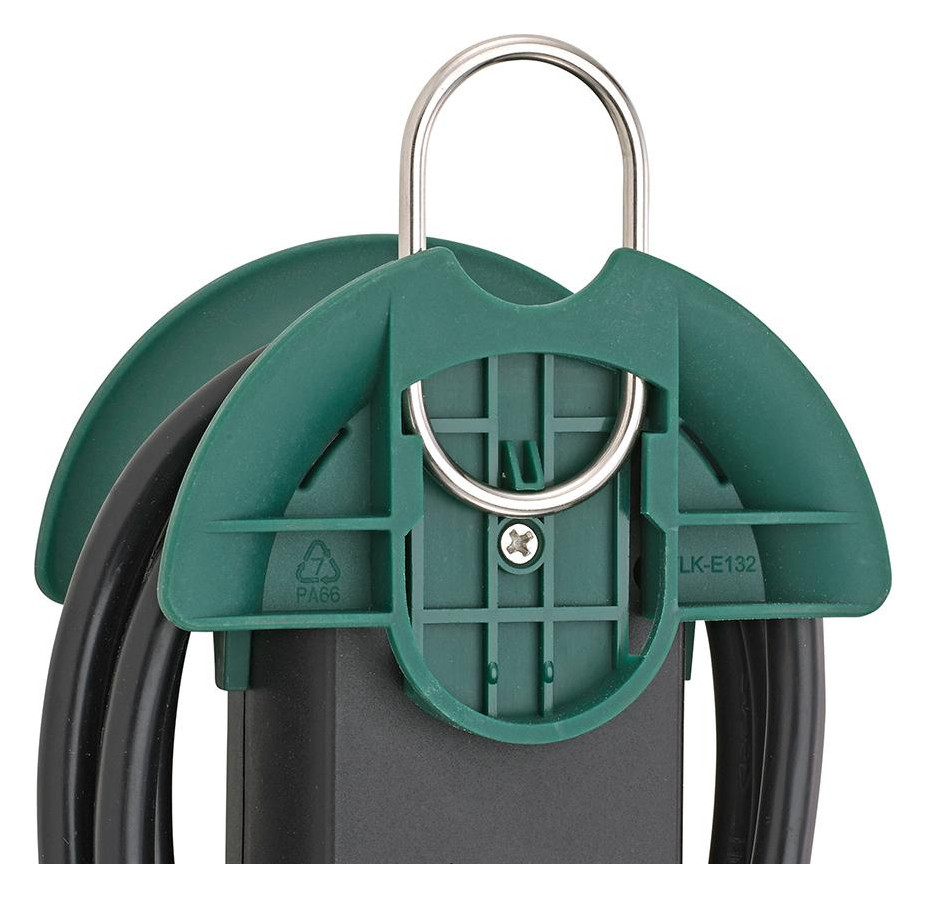 Bild Steckdosenleiste 5-fach H05VV-F3G1,5 3m Aufrollhilfe und Haken FORTIS-1