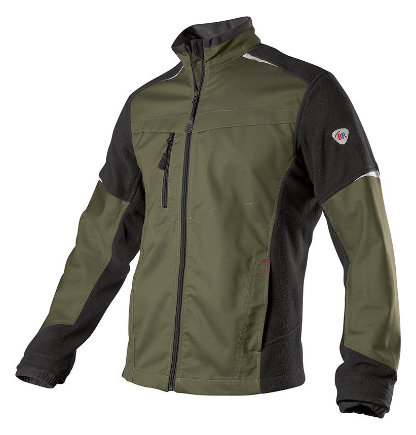 Bild Hybrid-Arbeitsjacke 1992 570, olive/schw arz, Gr. 52/54 - BP-1