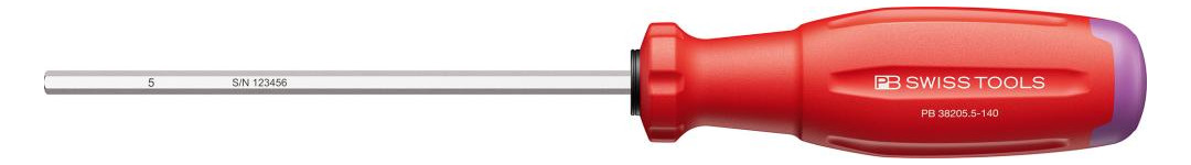 Bild Schraubendreher Innensechskant 5x140mm S wissGrip EVO PB Swiss-0