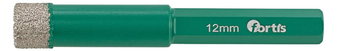 Bild Diamantbohrer 12 x 65 mm, sechskant mit Kühlwachs FORTIS-0