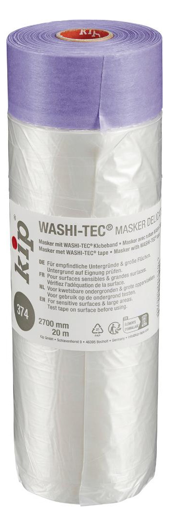 Bild 374 WASHI-TEC Masker Delicate, lila 2700 mm x 20m - Kip-0