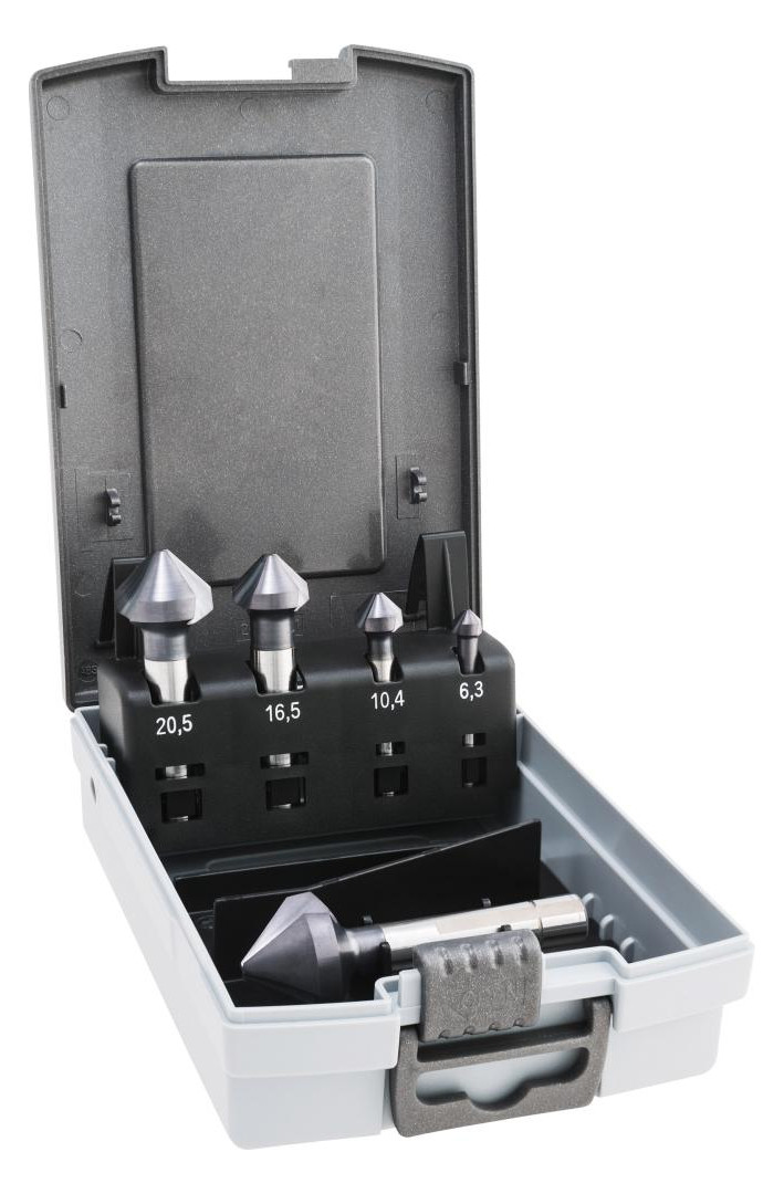 Bild Kegels.-Satz ugt 3-Flä. HSS-E 6,30-25 90 G ALUNIT - MAYKESTAG-0