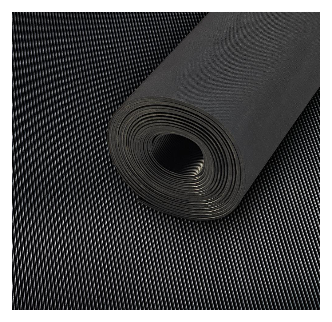Bild Feinriefenmatte CLASSIC SBR, schwarz, 3m m, 1200mm 10m FORTIS-0