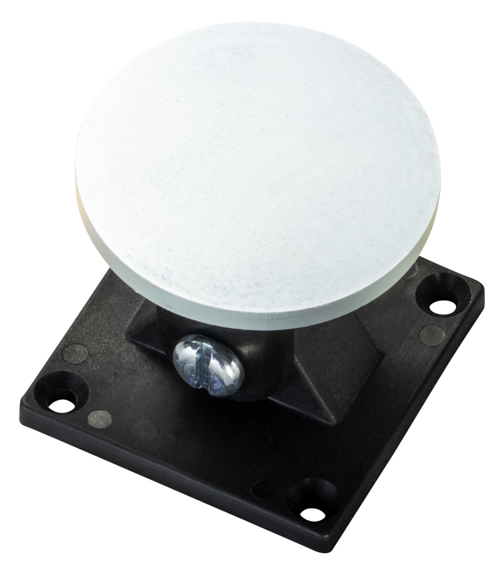 Bild Winkelankerplatte für Türhaftmagnet AFS 55, Schwenkbereich2 x 60°, Ø55mm - Hekatron-1