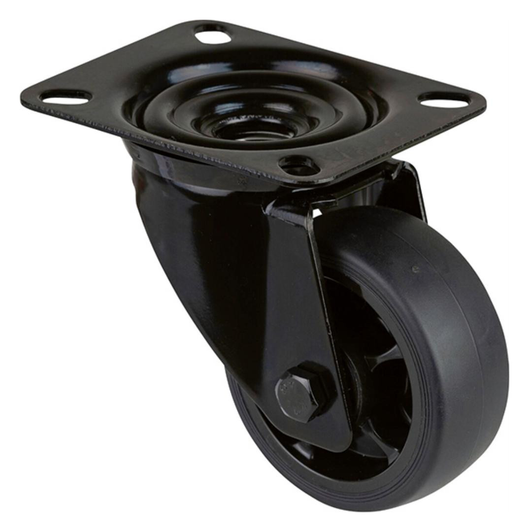 Bild Lenkrolle L800.B44.081.06 mit Platte,Ø 8 0 B 32mm,100kg TPR - n.a.-0