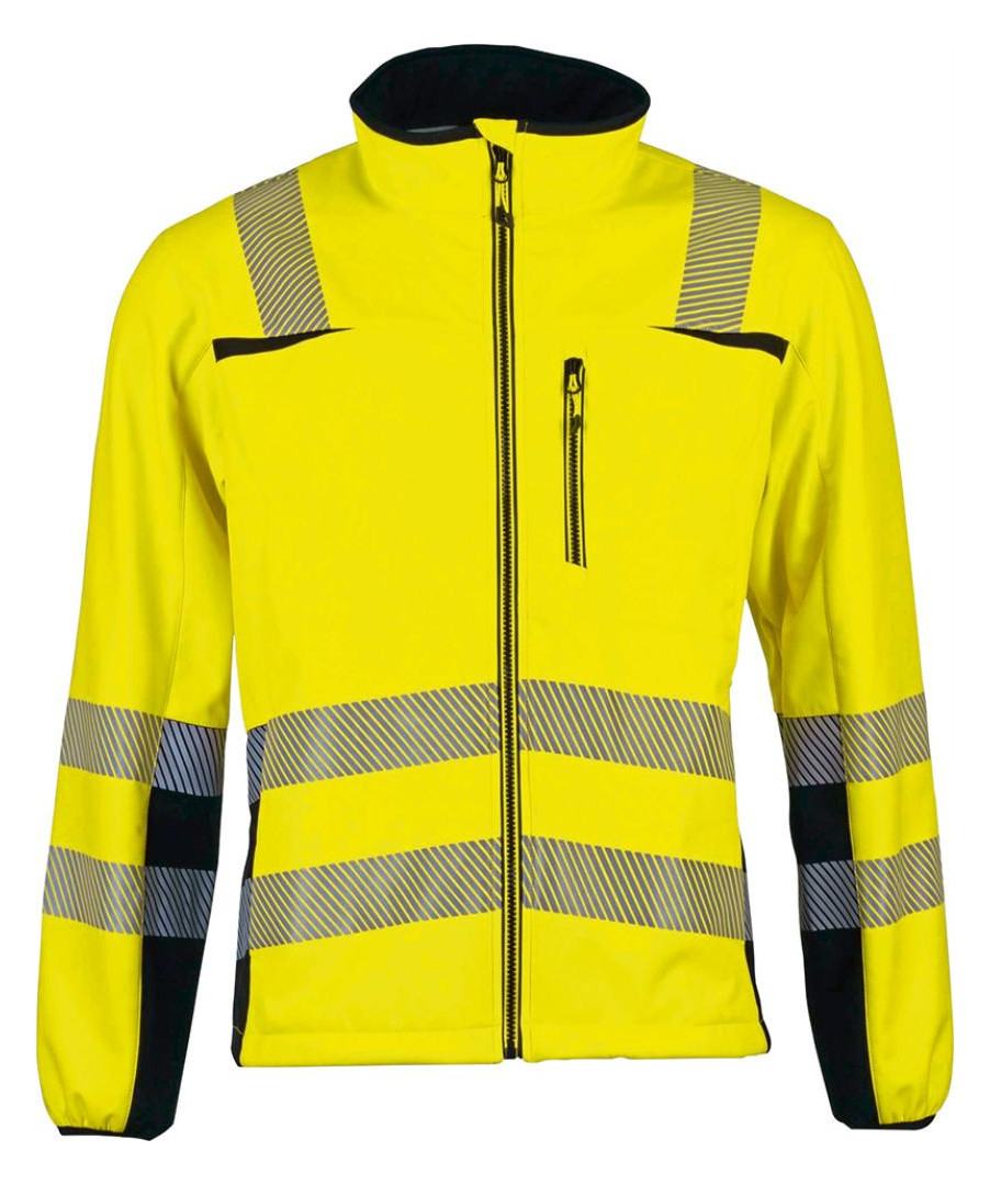 Bild Softshelljacke, Gr. S gelb/schwarz Gr. S - n.a.-0