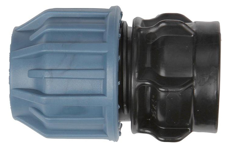 Bild PP-Rohr-Verschrauung IG 25mm(1"") für 25 mm Rohr - n.a.-0