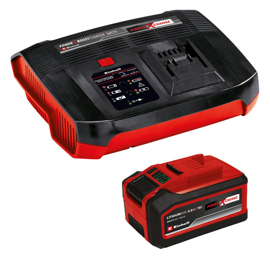 Bild Starter Kit 18V 4-6Ah & 6A Boostcharger - EINHELL-0
