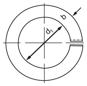 Bild DIN 127 1.4310 B 6 KP - Güde-1