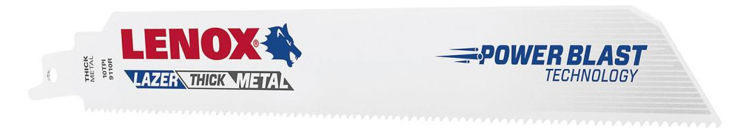 Bild Säbelsägeblatt 229x25x1,1mm 10Zähne Pack a 5 Stück LENOX-0
