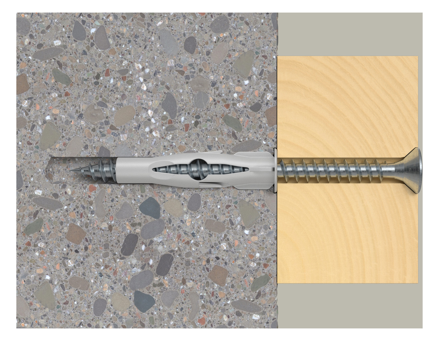 Bild Universaldübel FU 8 x 50 Nylon - fischer-3