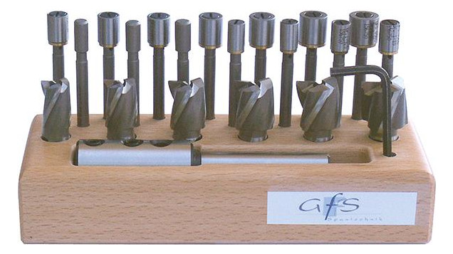 Bild Zapfensenker-Set Schaft MK2 Gr. 1 GFS-1