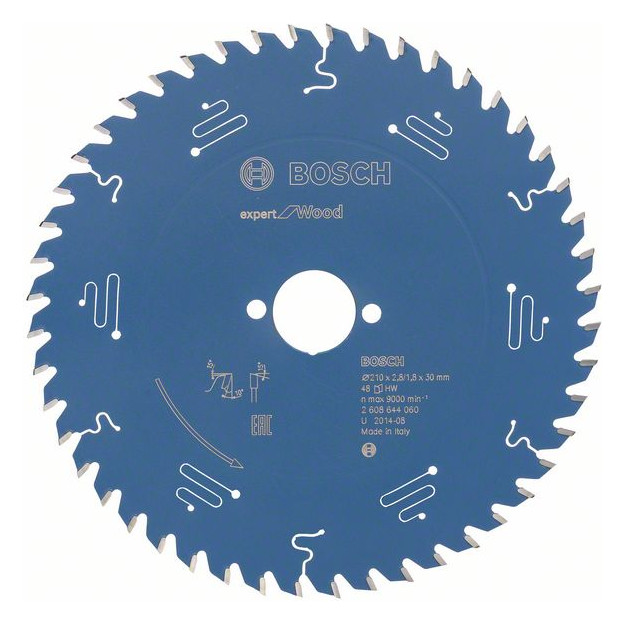 Bild HM-Kreissägeblatt 210x2,8/1,8x30 48Z WBo sch VE à 1 Stück Expert for Wood - BOSCH-0