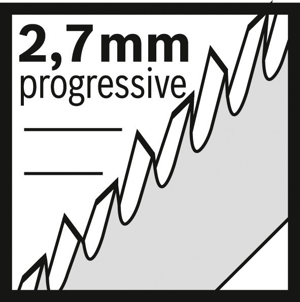 Bild Stichsägeblatt T 101 B Pack a 100 Stück Bosch-7