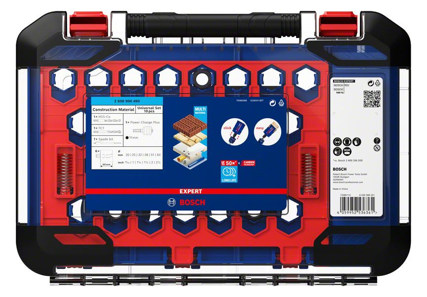 Bild Lochsägenset Electrician 10 teilig 20-64mm Construction Material EXPERT Bosch-0