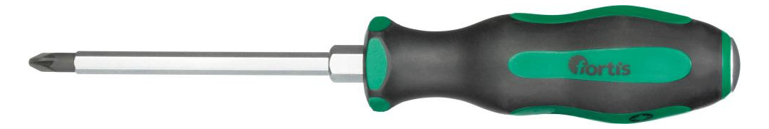 Bild Schraubendreher 6-kant PZ2x100mm Schlagk appe FORTIS-0