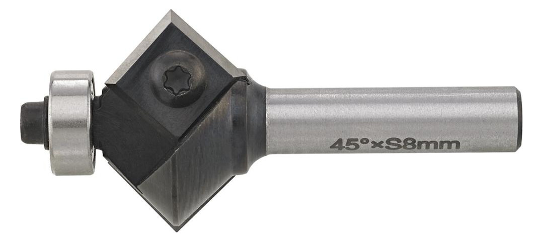 Bild Wendeplat.-Fasefräser 45° 28,6x7,9x45°x6 0 S8 FORTIS-0