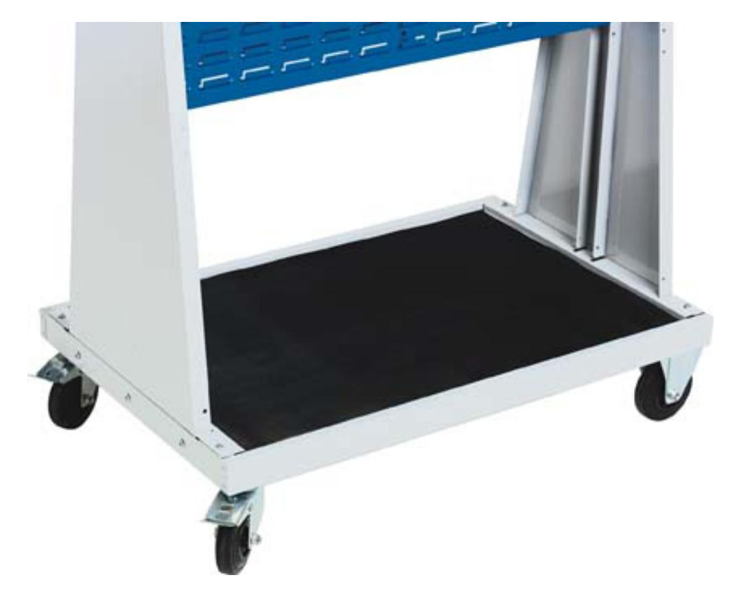 Bild Gummimatte B1000xT650 mm für Bodenwanne Rackplus mobil - bott-1