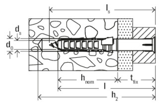 Langschaftdübel SXR - 5