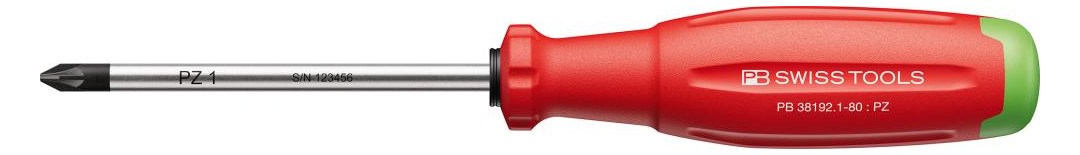 Bild Schraubendreher PZ1x 80mm SwissGrip EVO PB Swiss-0