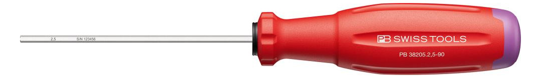 Bild Schraubendreher Innensechskant 2,5x90mm SwissGrip EVO PB Swiss-0