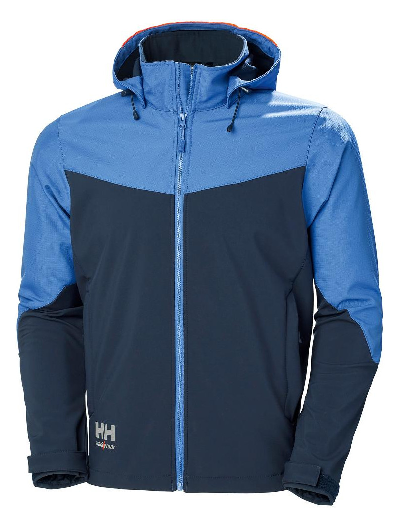 Bild Softshelljacke Oxford, navy/stone, Gr. L - n.a.-0