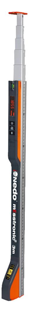 Bild Teleskop-Messstab digital 0,70-3,0m mEss tronic Easy mit Bluetooth Nedo - PREISSER-0