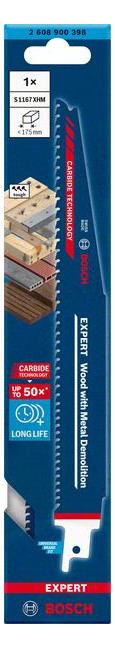 Bild Säbelsägeblatt EXPERT S 1167 XHM Bosch V E à 1 Stück Wood withMetal Demolition-1